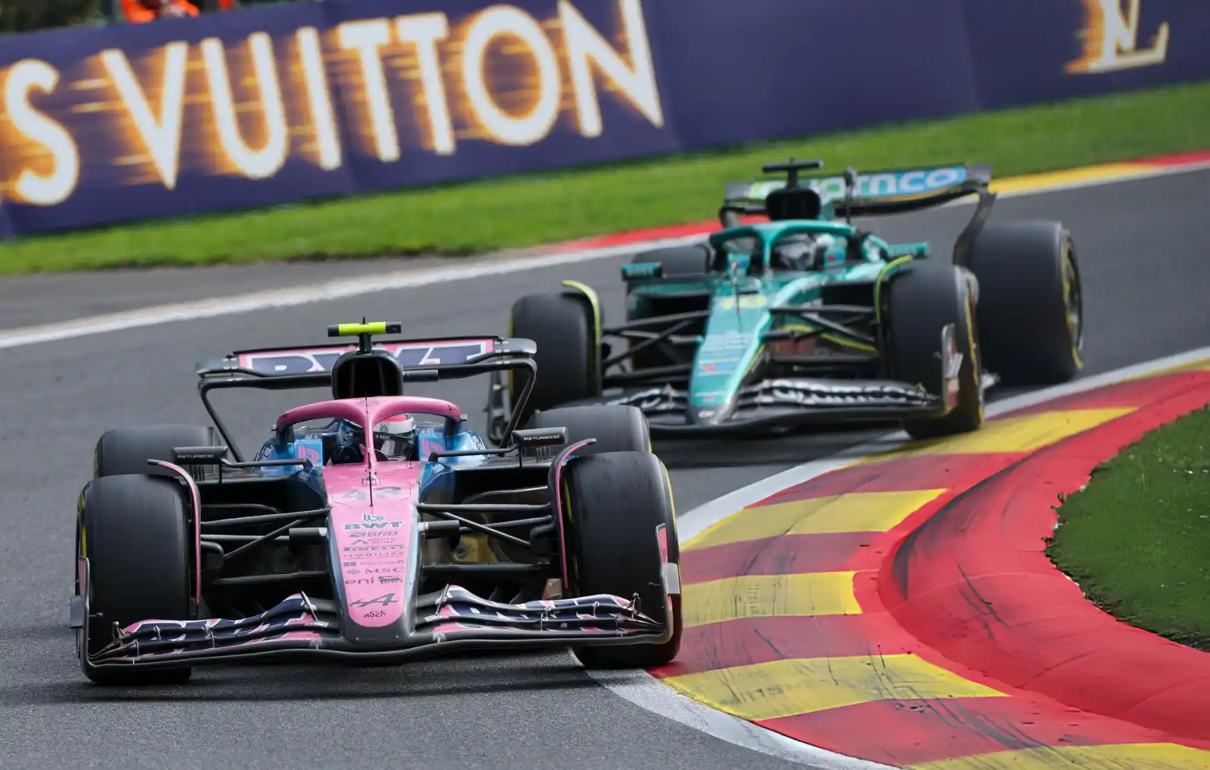 Colapinto highlighted the Spa-Francorchamps circuit