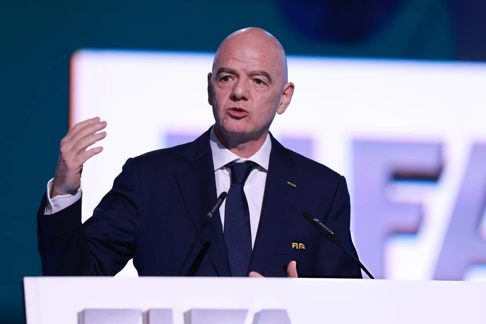 Gianni Infantino está transitando su peor crisis política como presidente de la FIFA
