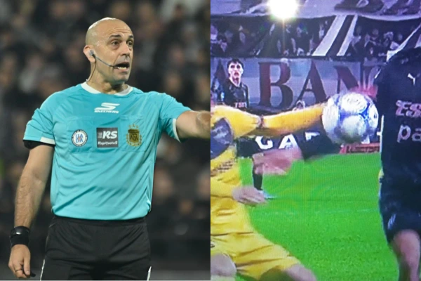 El árbitro del Boca-Platense explicó por qué no cobró la mano de Dylan Gorosito: "No es antinatural"