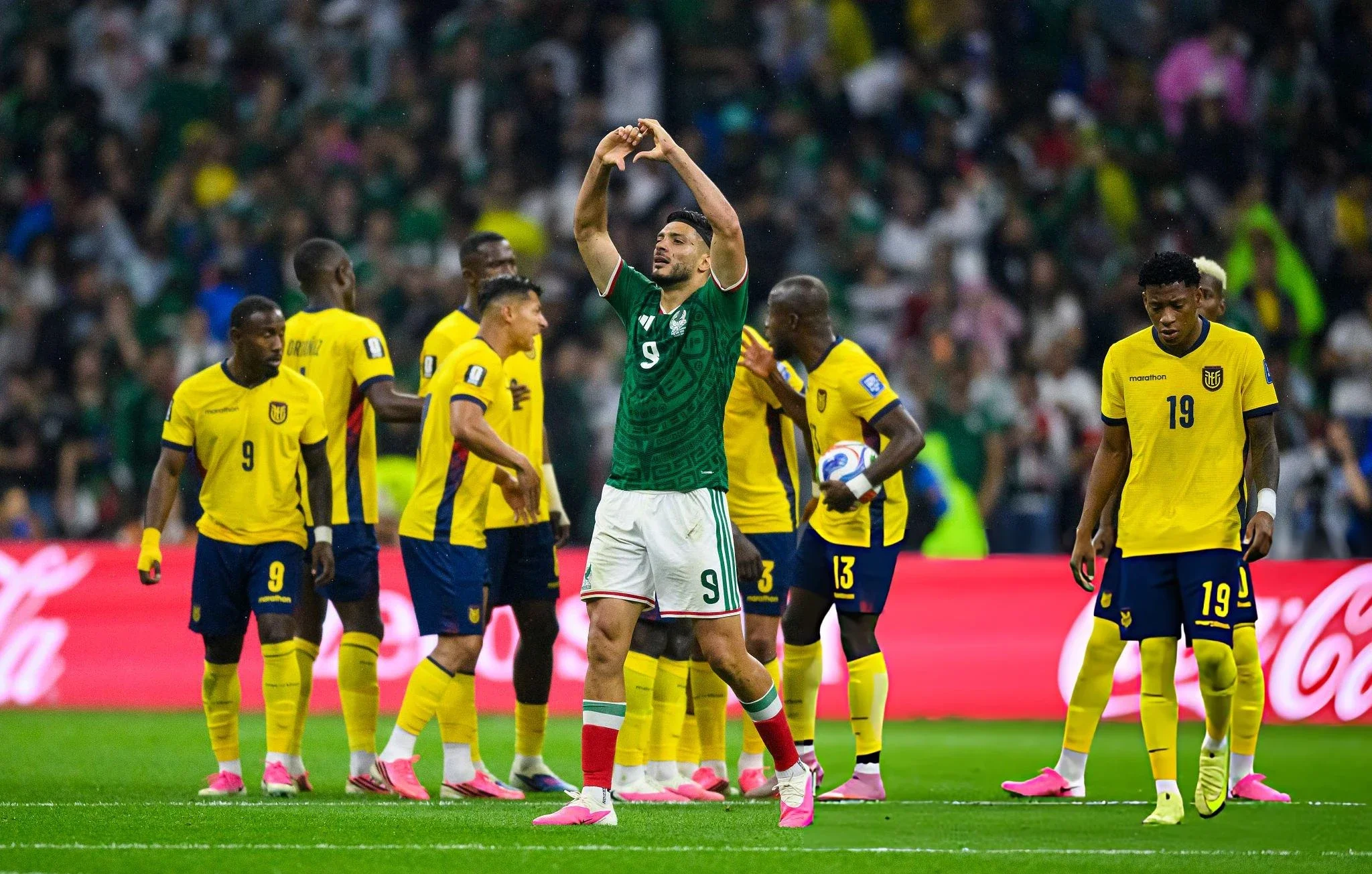 Ecuador fue ampliamente superado por México