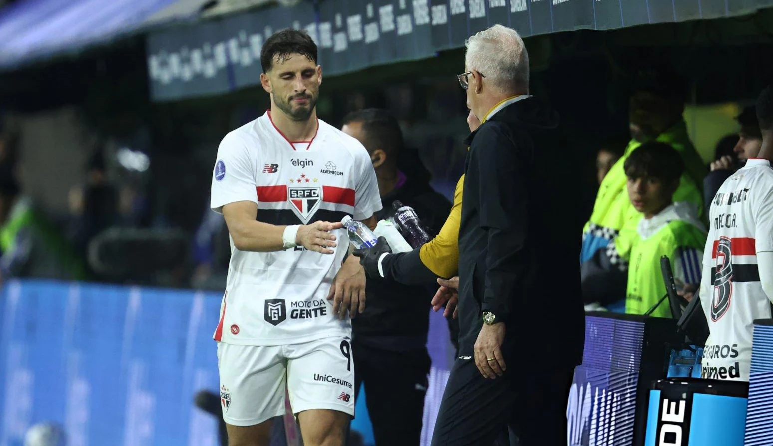Dorival lamented Calleri's absence for the return match