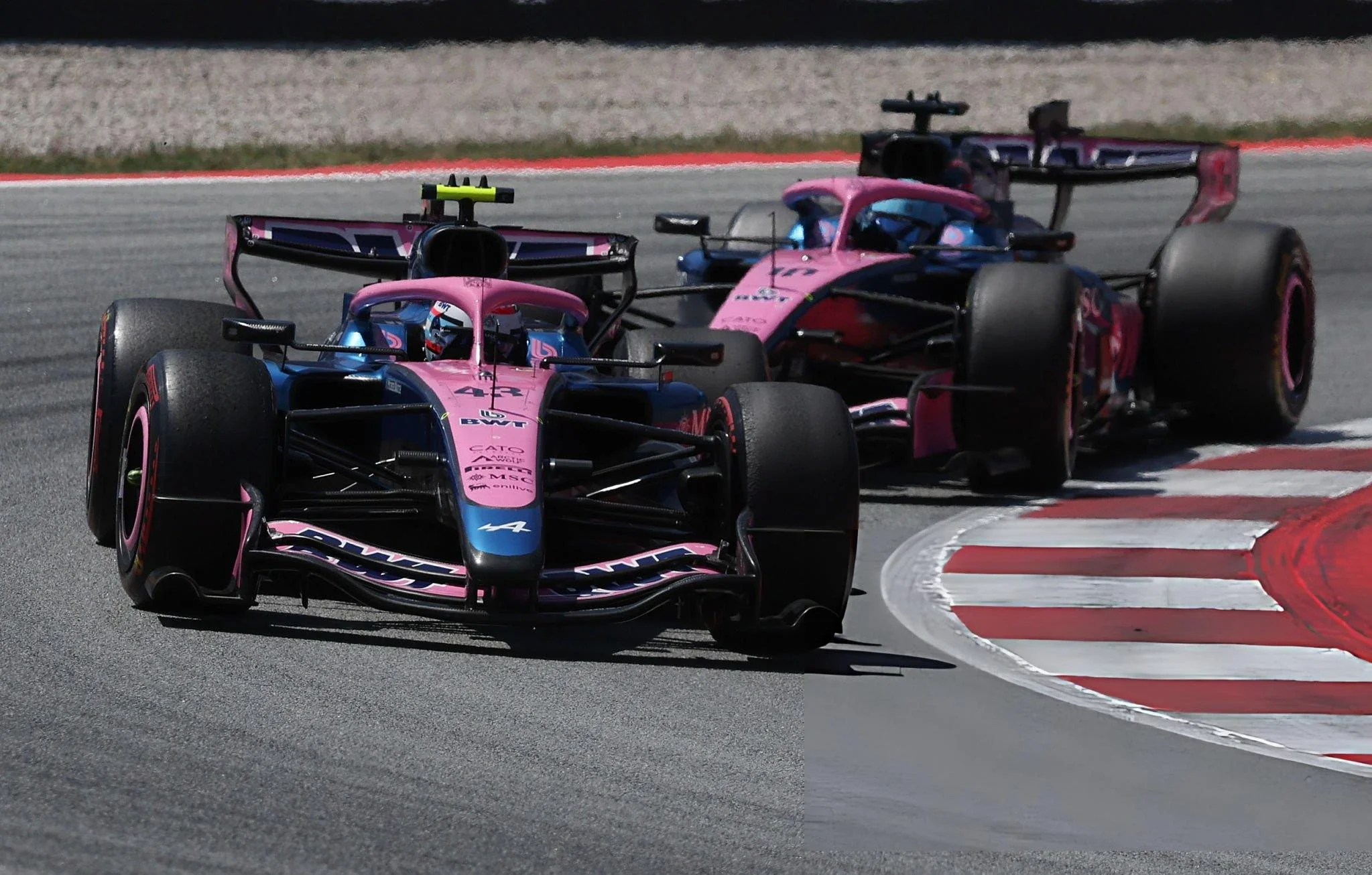 Both Gasly and Colapinto scored points in Barcelona