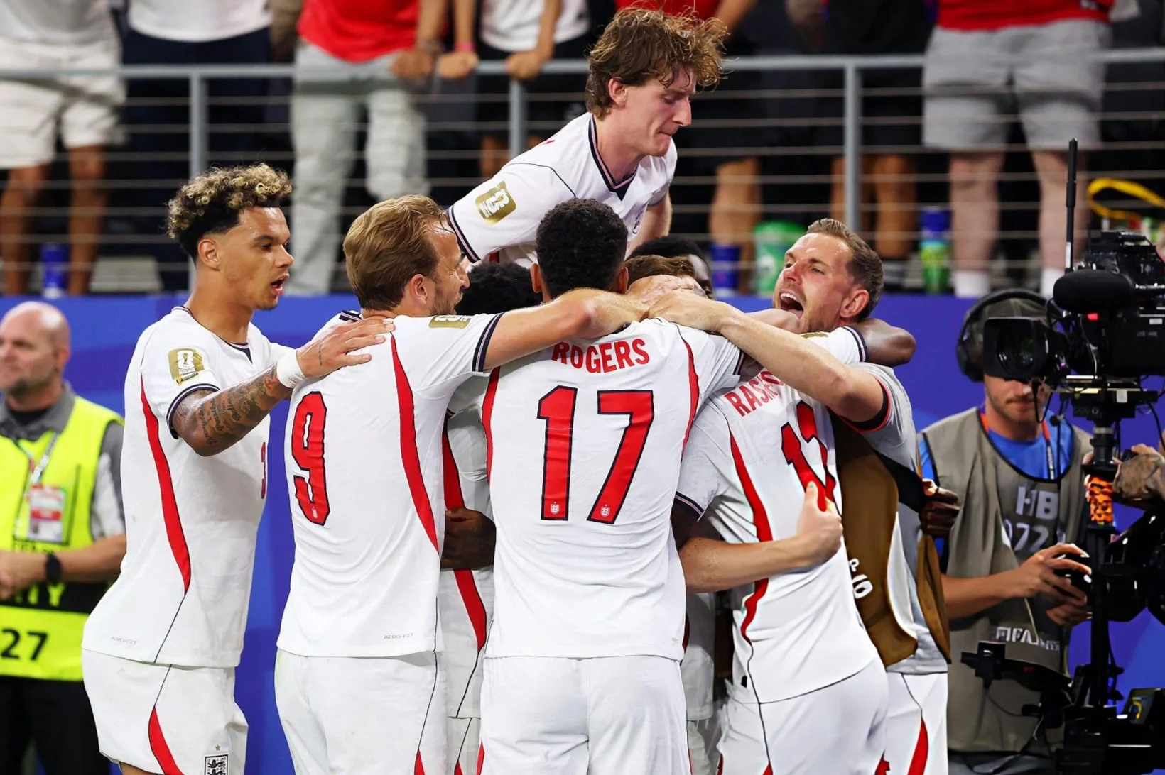 En un partidazo entre europeos, Inglaterra le ganó 4-2 a Croacia