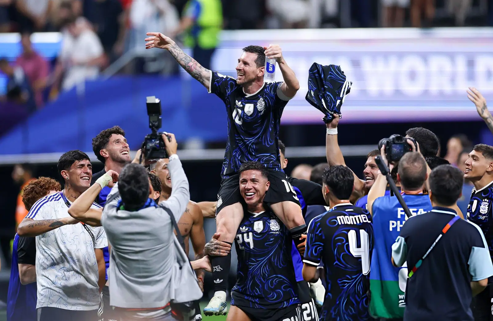 Milei highlighted the attitude of the National Team and once again praised Messi