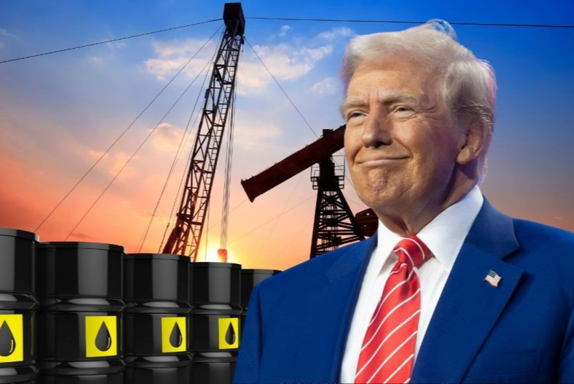 The price of a barrel plummeted after Trump's announcement that the US will escort ships in the Strait of Hormuz