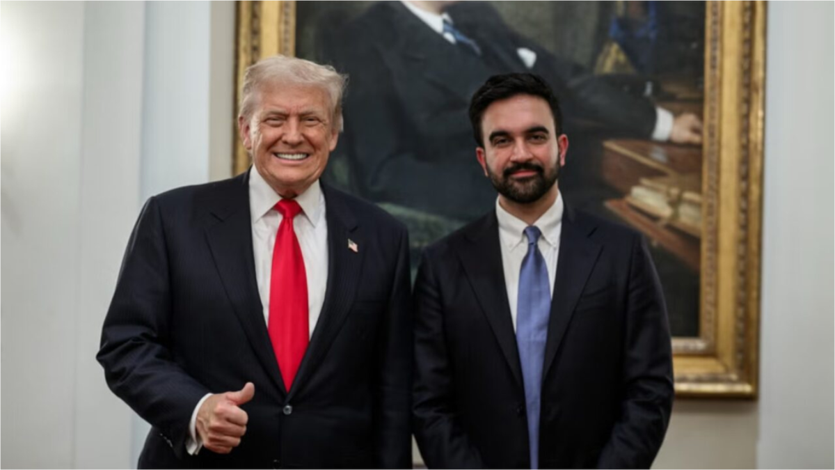Trump met with Mamdani at the White House last February