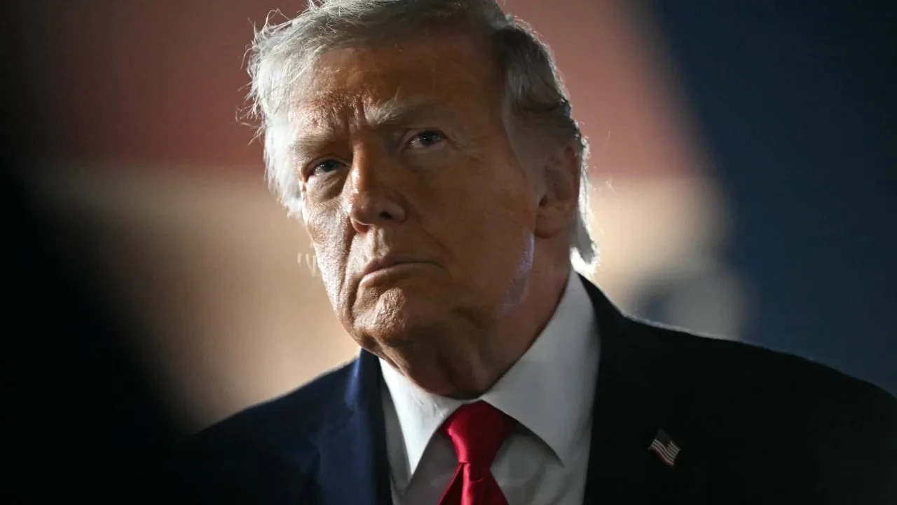 The president of the USA, Donald Trump