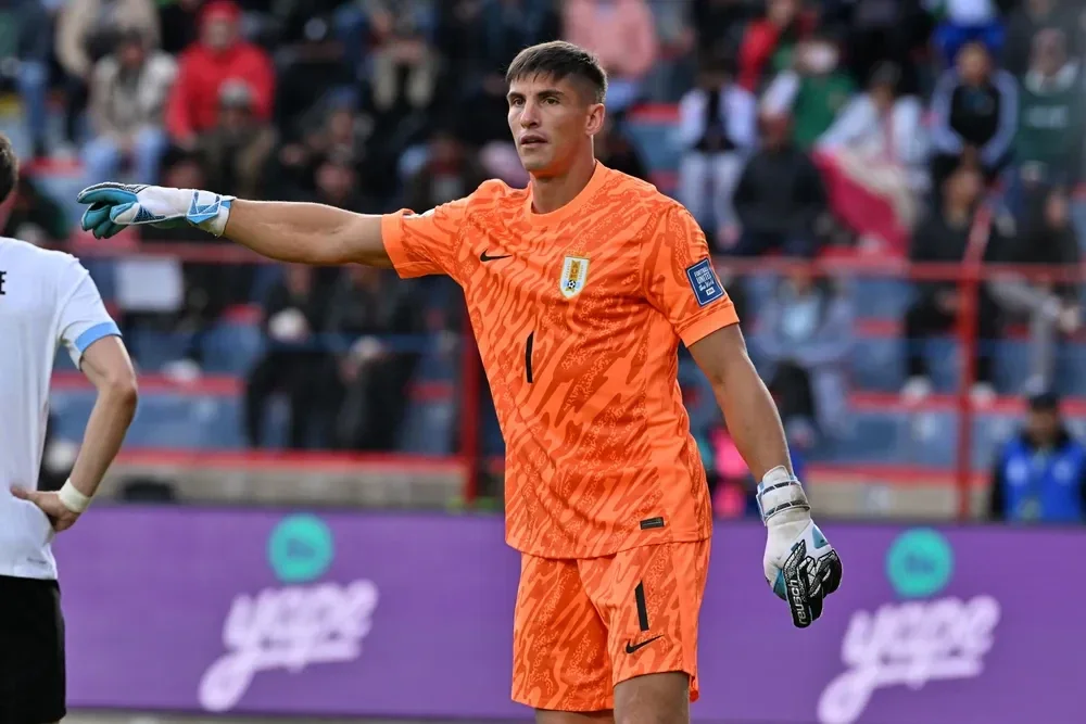 Rochet actualmente es el arquero titular de Uruguay