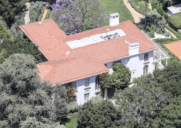 La casa en la que vivieron durante casi toda su relación Angelina y Brad