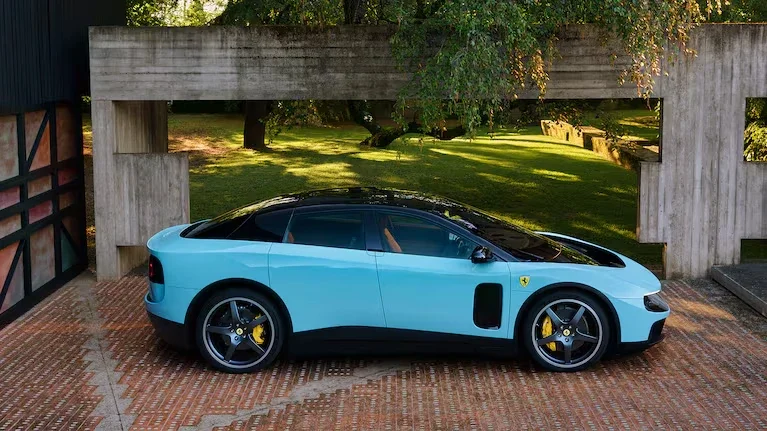 The controversial Ferrari Luce.