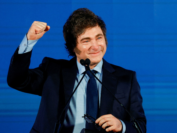 The president, Javier Milei.