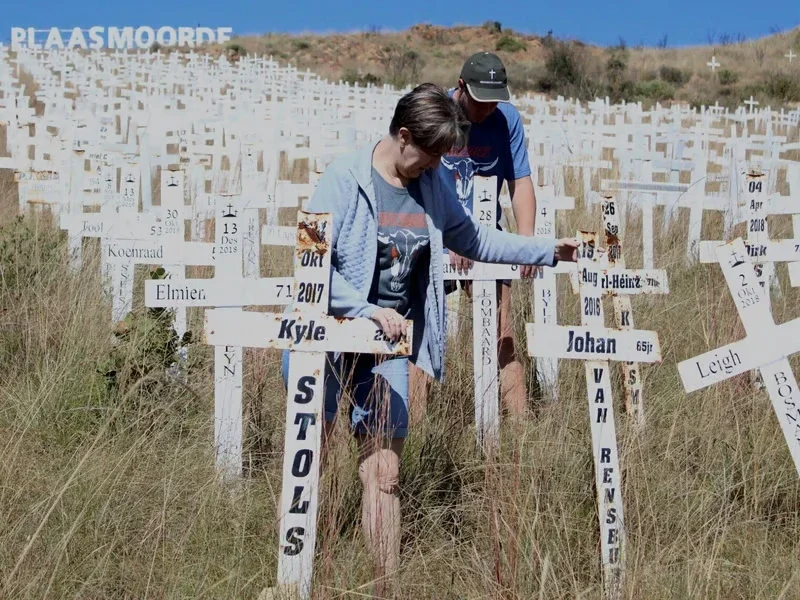 Granjeros blancos asesinados en Sudáfrica.