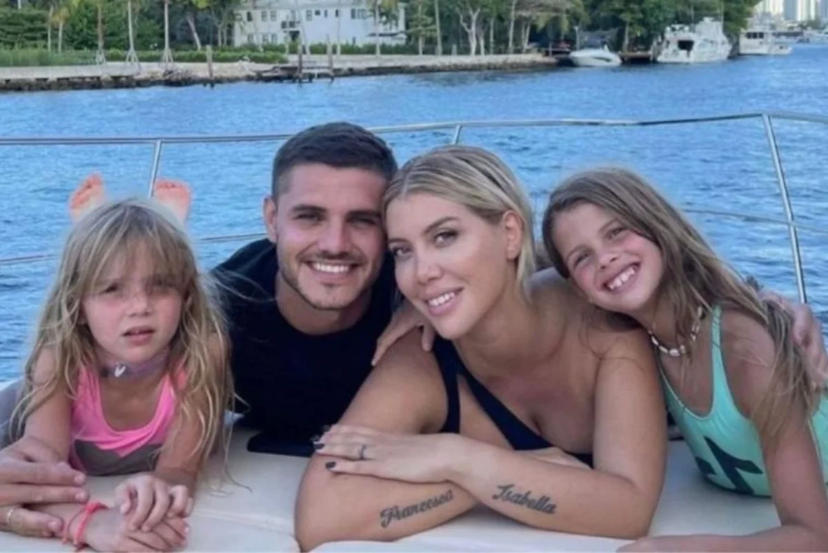 Wanda Nara denunció a Mauro Icardi  por haberle permitido a su hija de 11 años hacerse 5 piercings