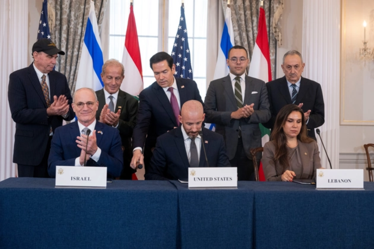 The parties signed the framework agreement today in Washington