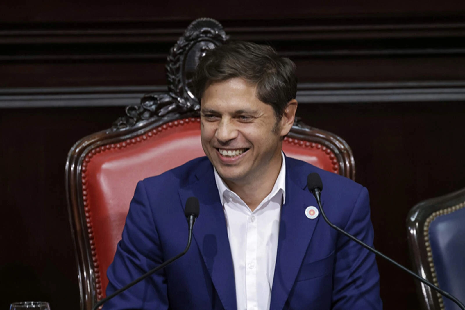 Axel Kicillof, governor of Buenos Aires.